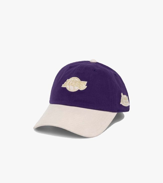 NBA FASHION SUEDE STRAPBACK LAKERS Mitchell Ness Men s Accessories Ballzy