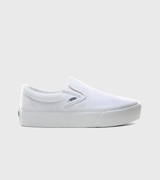 Womens slip on hot sale platform vans