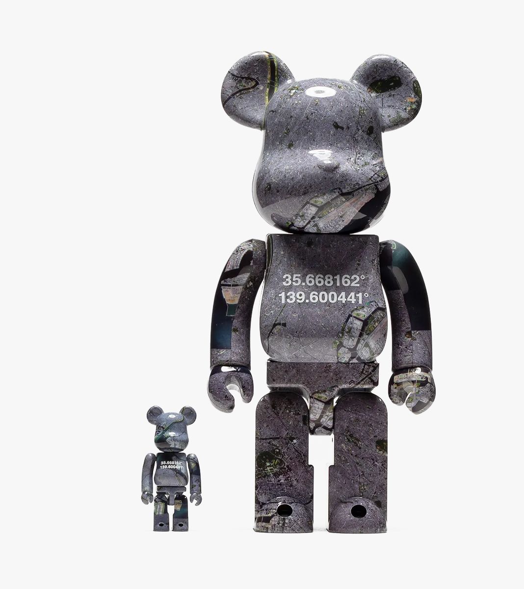 BEARBRICK BENJAMIN GRANT - TOKYO OVERVIEW 100% & 400