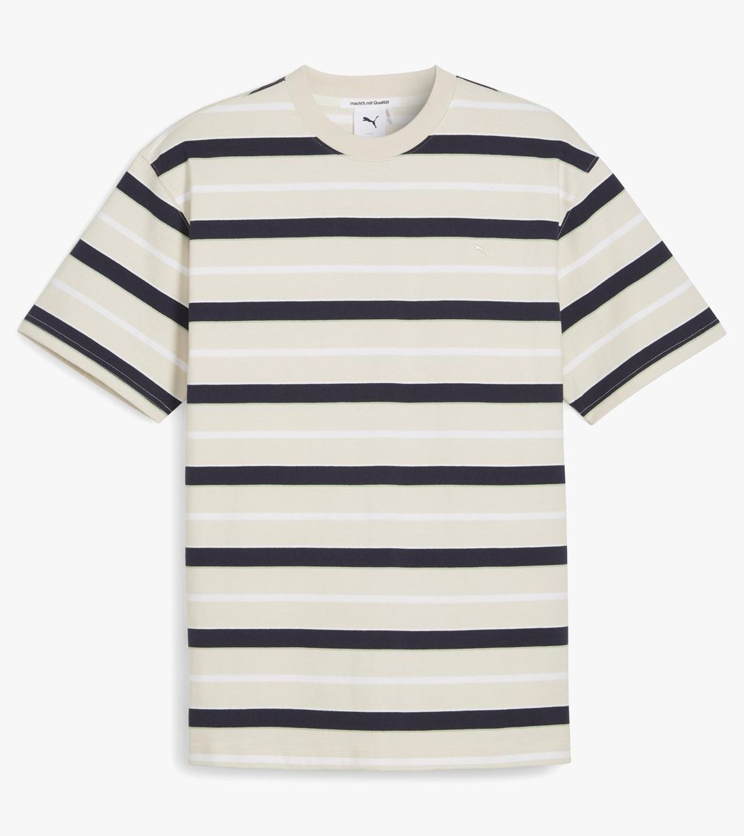 Puma striped t shirt best sale