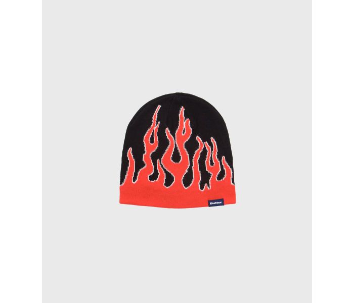 fire flame beanie