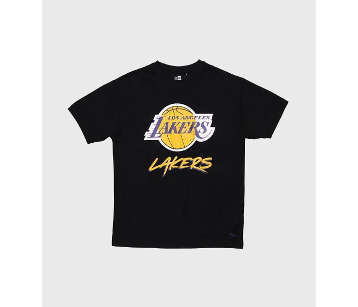 NBA SCRIPT TEE LAKERS New Era Men's Clothing | Ballzy