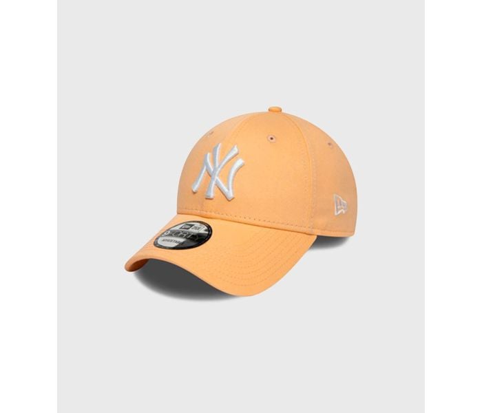 peach yankees hat