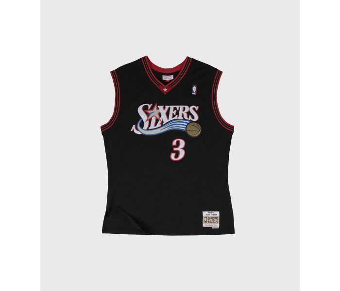 MITCHELL & NESS PHILADELPHIA 76ERS #3 ALLEN IVERSON SWINGMAN JERSEY  Mitchell & Ness Men's Clothing