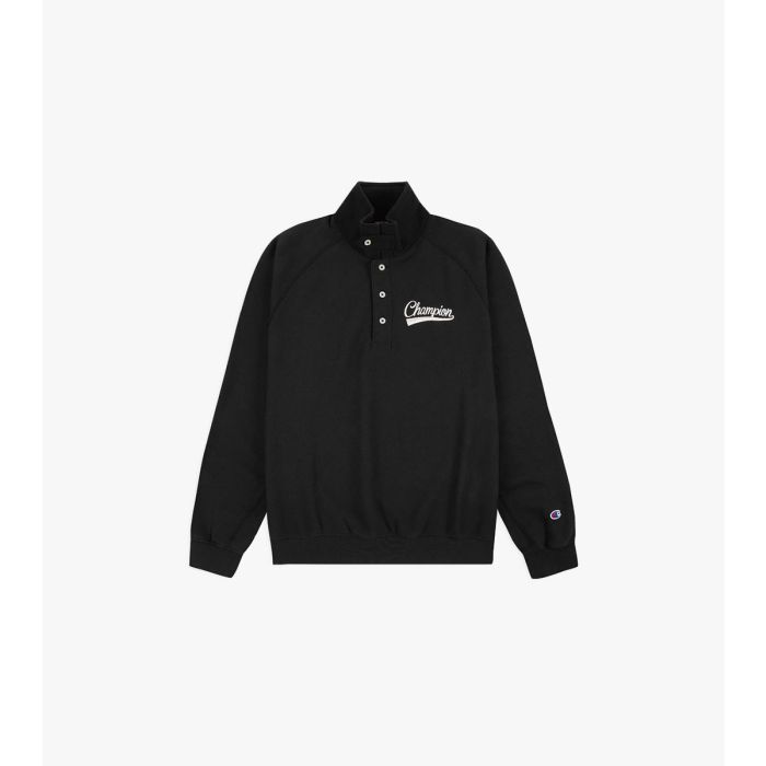 Champion polo neck sales sweatshirt