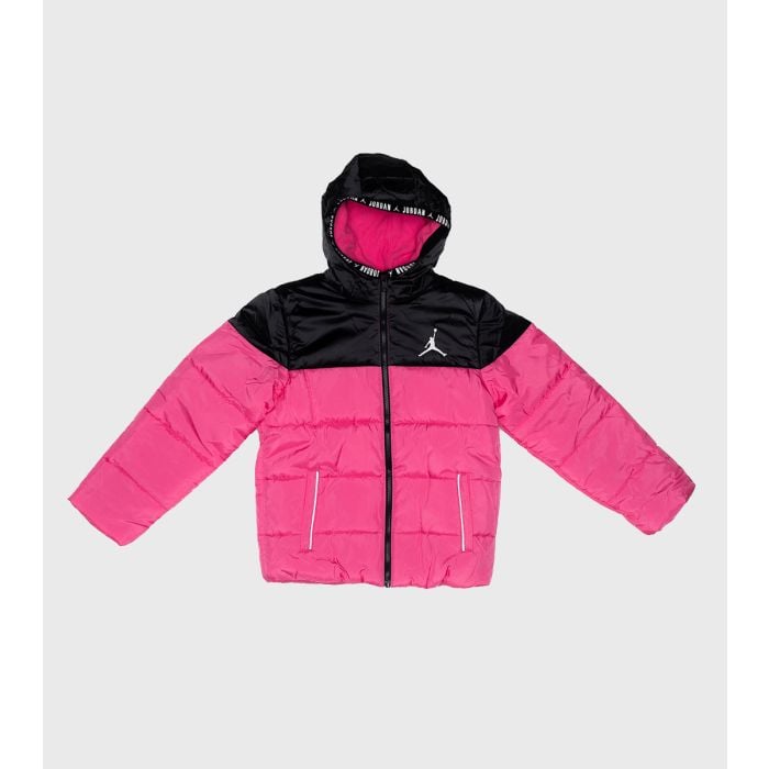 jordan colour block poly puffer jacket junior