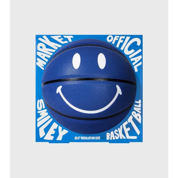 SMILEY BLUE BASKETBALL Market Men's Accessories | Ballzy