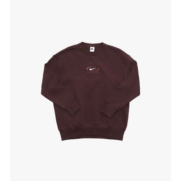 Supreme nike crewneck clearance burgundy