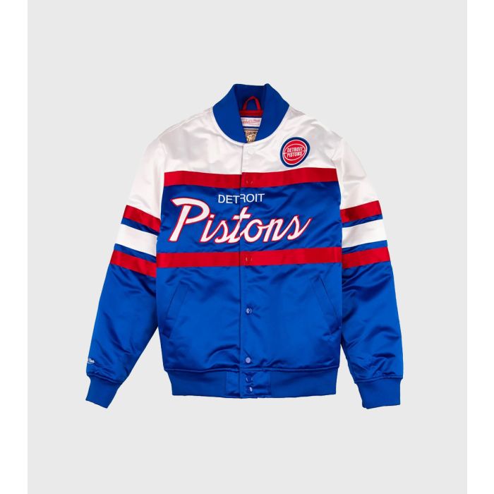 Detroit Pistons Heavyweight Satin Jacket XL