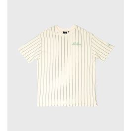 New Era Pinstripe White Oversized T-Shirt