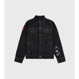 Vans black denim outlet jacket