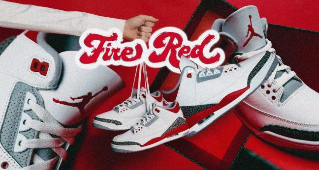 Jordan 3 Retro Fire Red (2022)