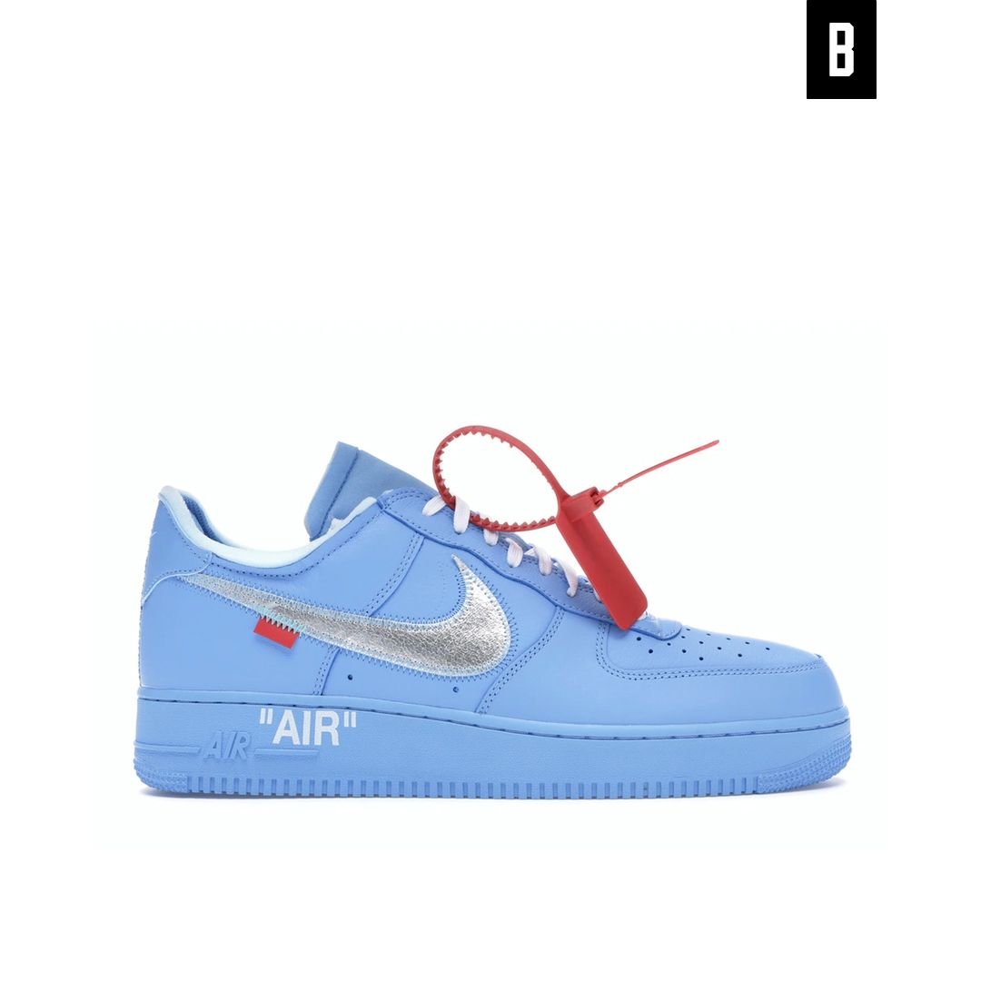 Off-White x Nike Dunk Low OW SB Cloud Blue Shoes Sneakers - Praise